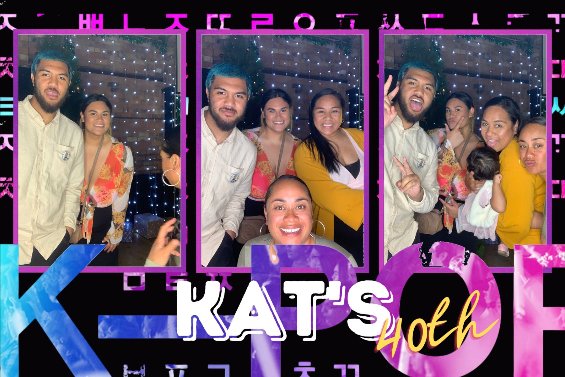 Kat's 40th | View more photos from the event at gallery.photobooth.co.nz/u/SelfieCentral/Kats-40th